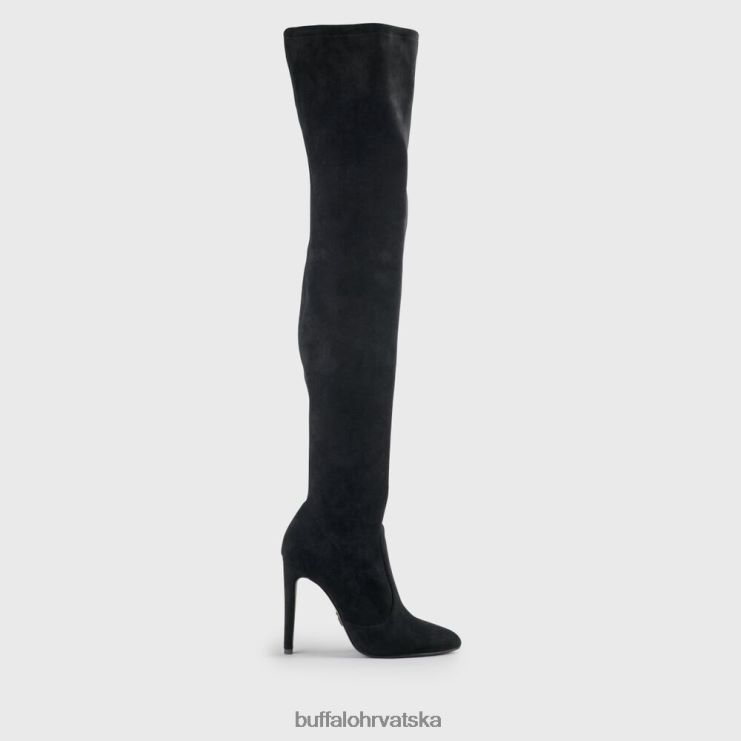crno Buffalo marjorie vegan preko koljena |čizme TDD6T103